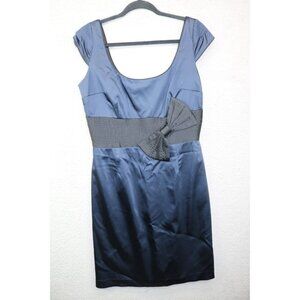Kay Unger NY Sleeveless Satin Dress-Size 12-Event-Dressy-Whimsigoth
